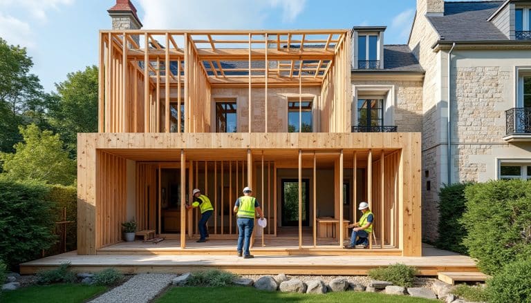Construction extension maison ossature bois Paris : durabilité et entretien