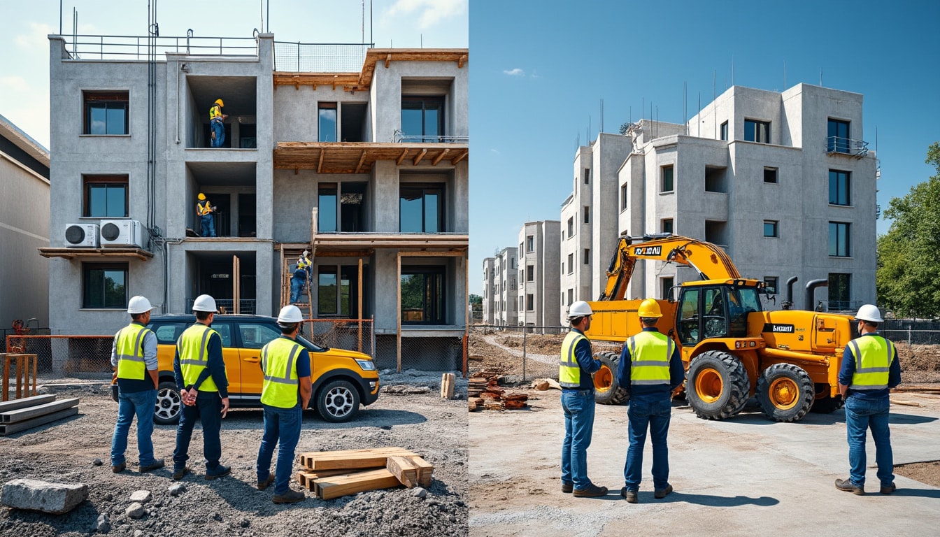 découvrez les avantages des lots séparés et de l'entreprise générale pour choisir la stratégie la mieux adaptée à votre projet de construction.